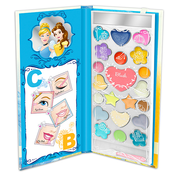 Набор детской декоративной косметики из серии Princess, в книжке CB  